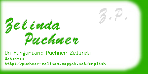 zelinda puchner business card